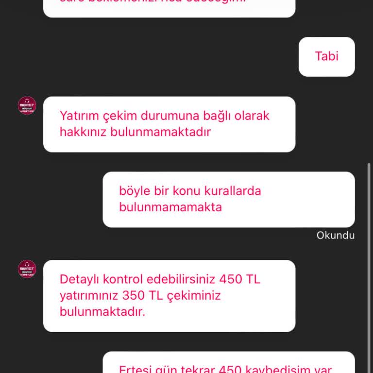 Mavi Bet Kayıp Bonusu Kuralları Hakkında Şikayet
