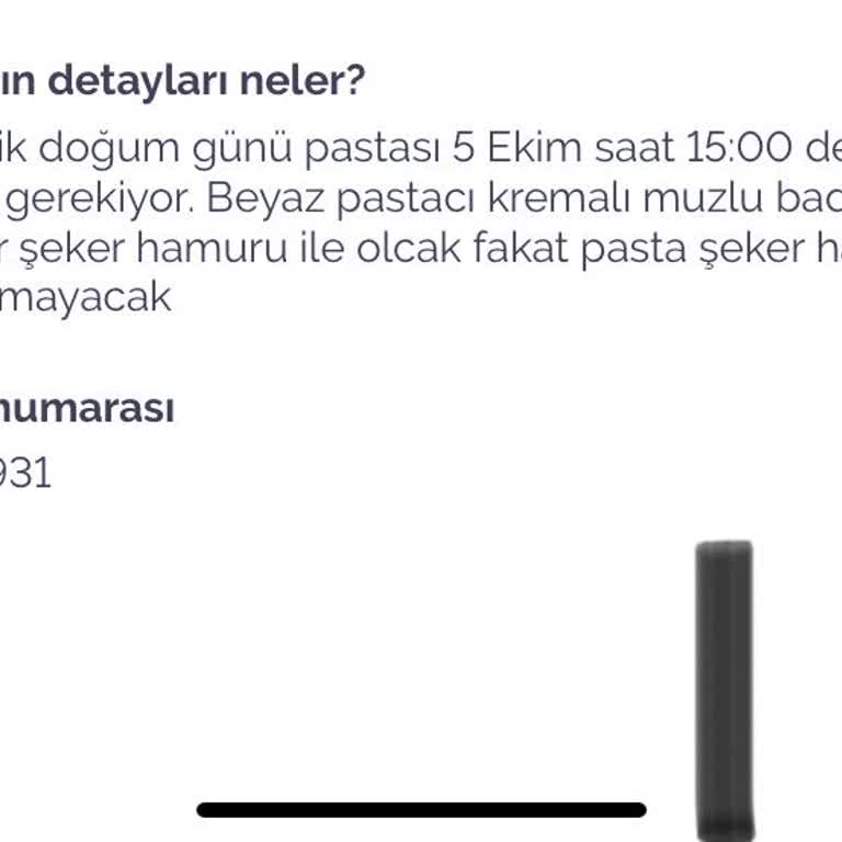 Armut Simge Topaç Butik Pastane Yanlış Pasta Siparişi Ve Kaba Davranış!