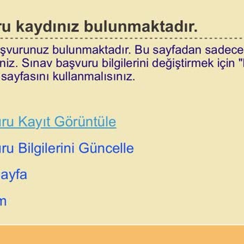 ALES Başvuru Ödeme Sorunu