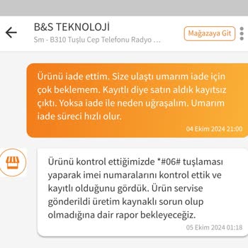 Yanıltıcı Ürün ve Yetersiz Müşteri Hizmeti Deneyimi