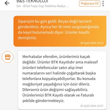 Yanıltıcı Ürün ve Yetersiz Müşteri Hizmeti Deneyimi