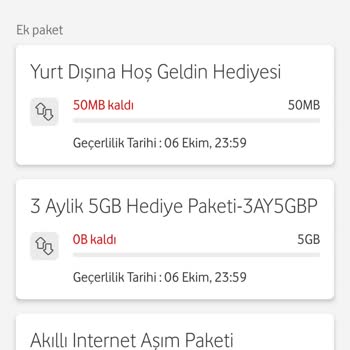 İnternet Paketi Aşımı ve Yüksek Ücretler