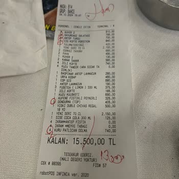 Hizmet Kalitesinde Düşüş ve Yanlış Adisyonlar