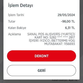 Betterme Görünmeyen Abonelik Beklenmedik Para Çekimi