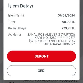 Betterme Görünmeyen Abonelik Beklenmedik Para Çekimi