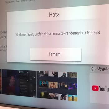 Samsung Smart TV Kurulum Sorunu