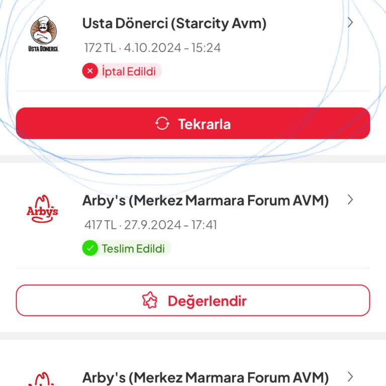 Müşteri Hizmetleri ve Sipariş İptal Sorunu