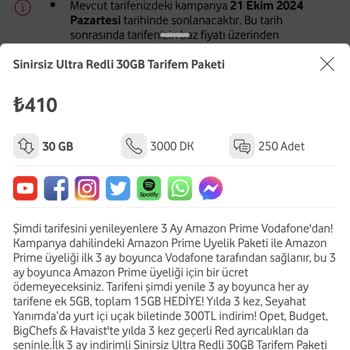 Vodafone'da Taahhüt Sonrası Fatura Şoku