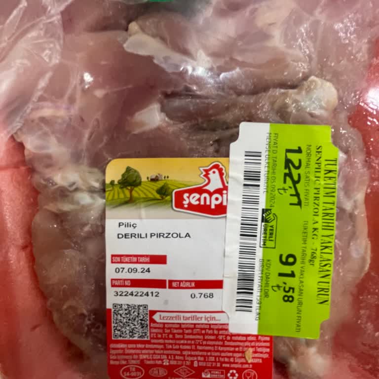 Migros'tan Aldığım Şenpiliç Pirzola Kokuyordu