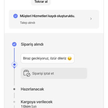 Teslim Edilmeyen Ürün ve Bilgilendirme Eksikliği