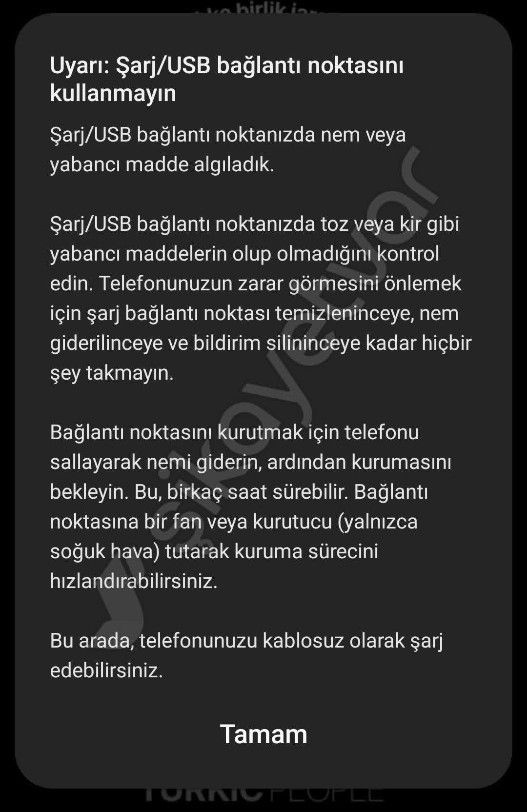 Samsung Telefon S20 Fe Güncelleme Sonrası Nem Hatası Sorunu Şikayetvar