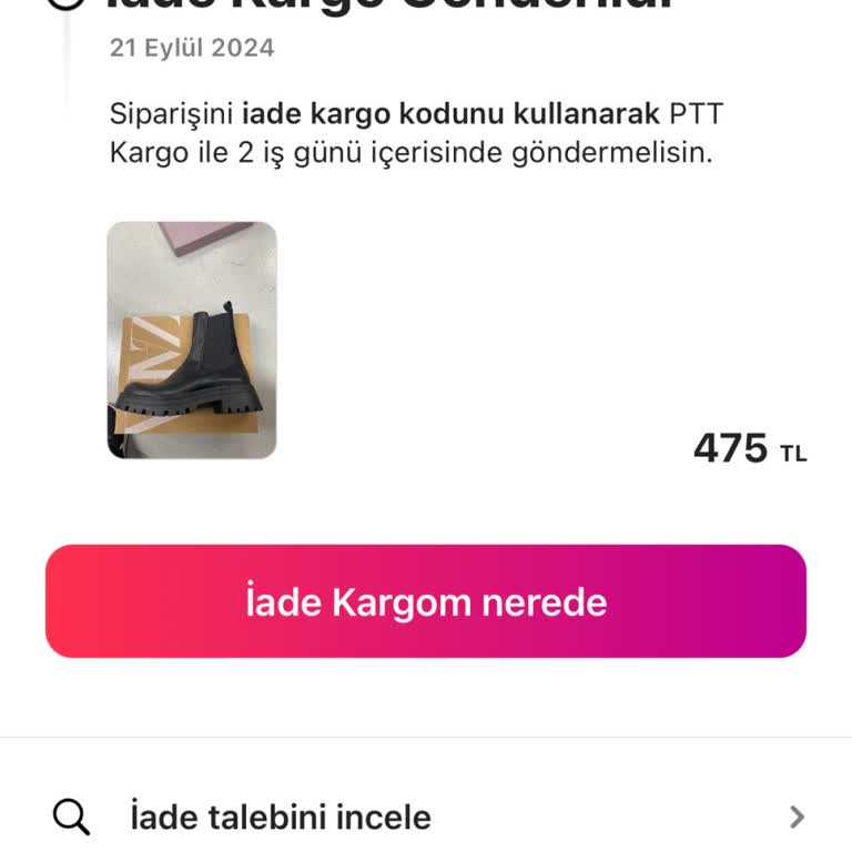 Gardrops'ta Geciken İade Süreci