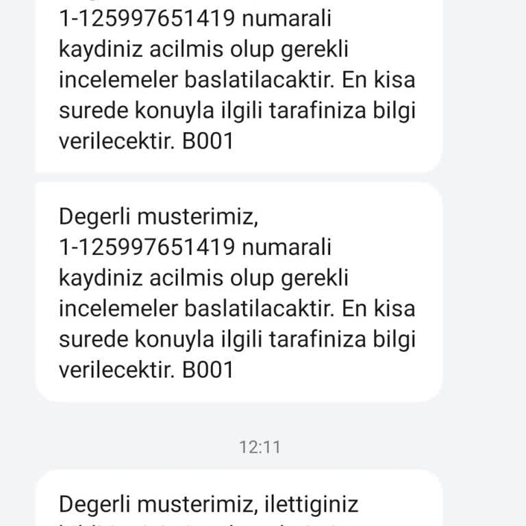 Yanlış Tarife Değişikliği Mağduriyeti