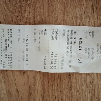 Fatura Fiyat Farkı ve Ücret İadesi Talebi