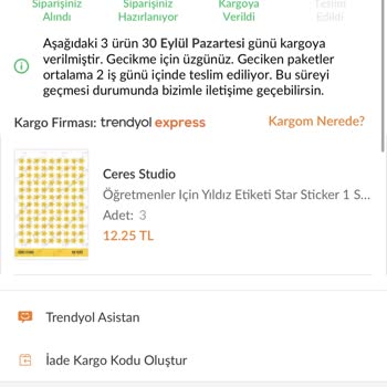 Trendyol Siparişim Neden Hala Ulaşmadı?