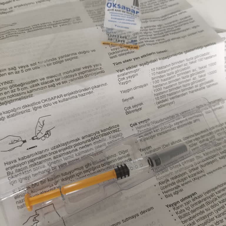 Oksapar Enjektörlerinde Tehlikeli Boşluk: Sağlık Riski!