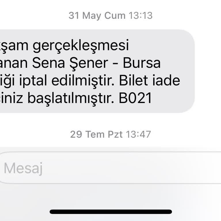 İptal Edilen Konserler İçin İade Edilmeyen Ücretler