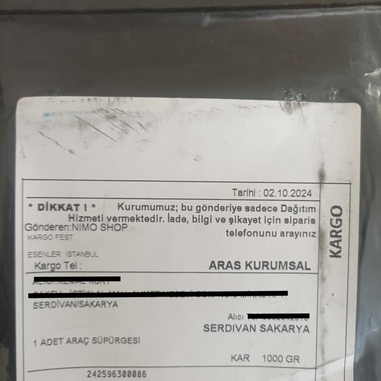 Yanlış Ürün ve Eksik Bilgilerle Karşılaştım