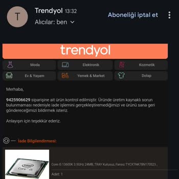 Trendyol'dan 2. El Ürün Şoku ve İade Sorunu