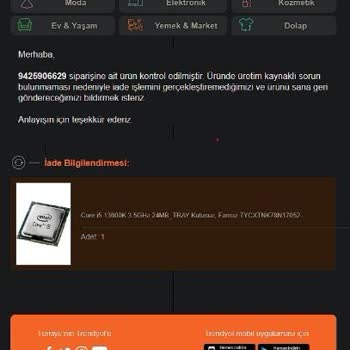Trendyol'dan 2. El Ürün Şoku ve İade Sorunu