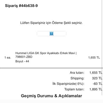 Yanlış Ücretlendirme ve İletişim Eksikliği Mağduriyeti  www.hummeloutletturkiye.com