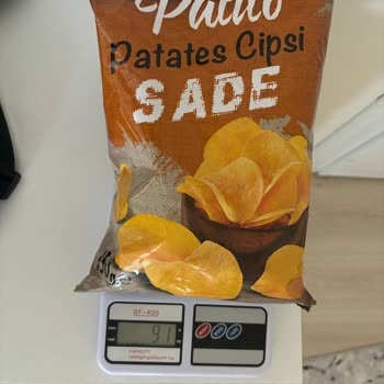 Eksik Gramajlı Cips Paketi Şikayeti