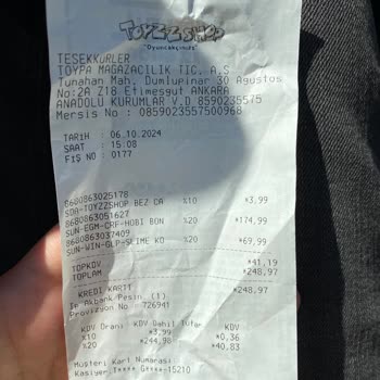 Toyz Shop'ta Köpük Slime Hayal Kırıklığı