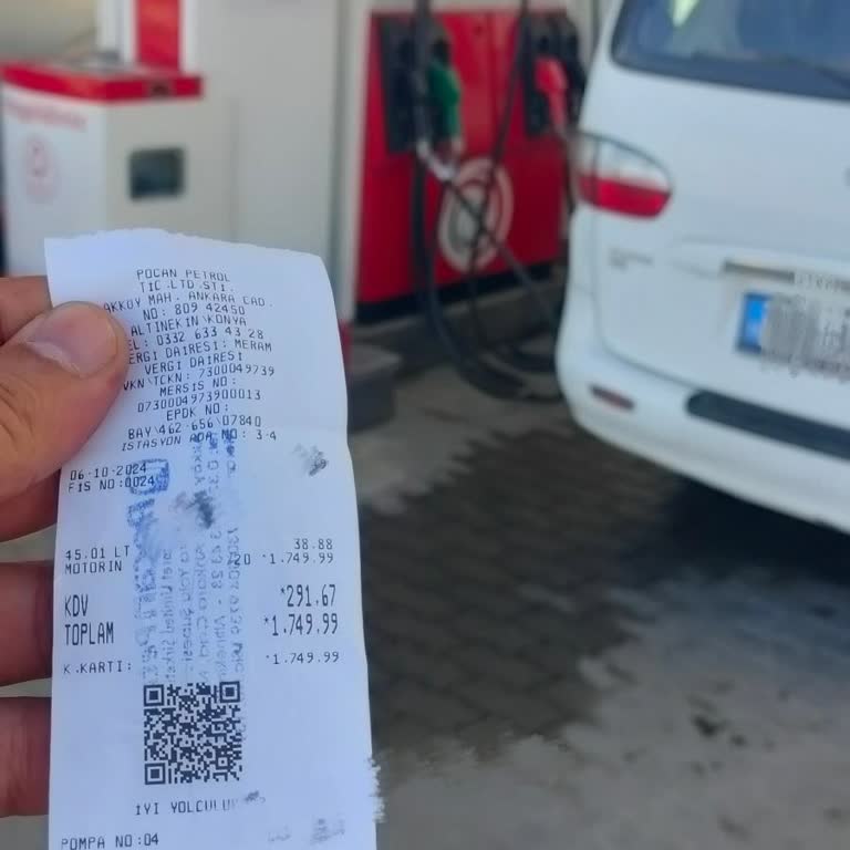 Yanlış Fiş ve Kaçak Mazot Sorunu