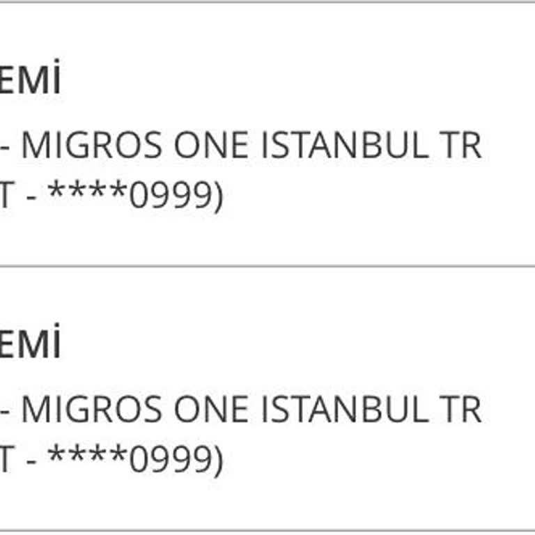 Migros Hemen Sipariş İadesi Sorunu