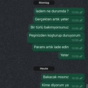 İade Sürecinde İlgisizlik ve Ücret İadesi Sorunu