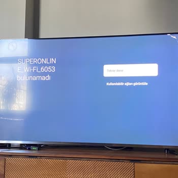 Vestel Televizyonumun Bitmeyen Sorunları