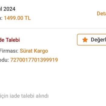Basınçlı Su Tabancası Sorunu ve İade Reddi