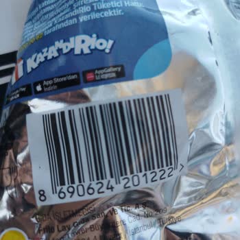 Doritos Paketinde Şok Edici Siyah Maddeler