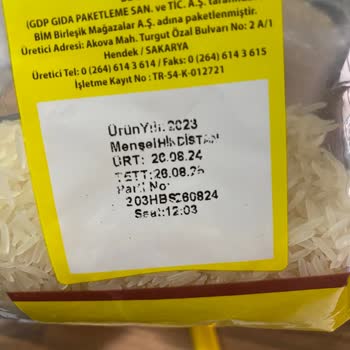 Harras Basmati Pirinçte Gizemli Kahverengi Cisimler Şoku