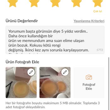 Bozuk Ürün ve İade Sürecindeki Sorunlar
