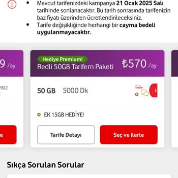 Vodafone'un Tutarsız Fiyat Politikası