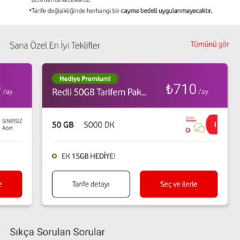Vodafone'un Tutarsız Fiyat Politikası