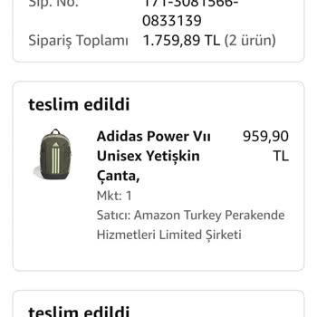 Adidas Okul Çantasında Erken Yıpranma Sorunu