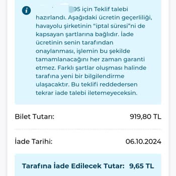 Turna Firmasından İade Skandalı