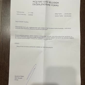Yeşil Kundura'da Müşteri Memnuniyeti Sorunu