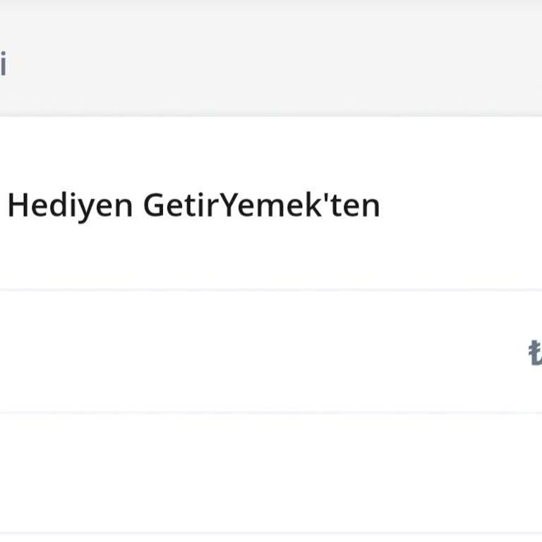 GetirYemek İndirim Kampanyaları Hayal Kırıklığı Yaratıyor!