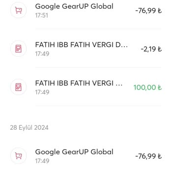 Google Gearup Global Para Çekimi!