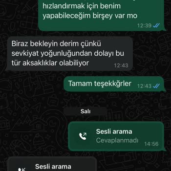 Eksik Ürün Teslimatı ve İptal Edilen Sipariş Sorunu