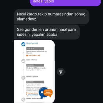 Yanlış Adrese Gönderilen Ürün ve İade Sorunu