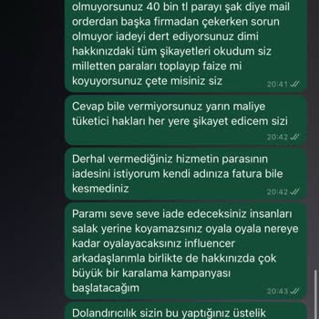 Sipariş İptalinde Zorluk ve İade Sorunu