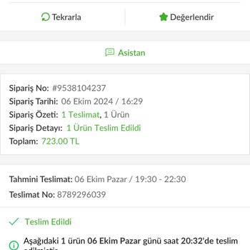 Yanlış Ürün Teslimatı ve Yetersiz Müşteri Hizmeti