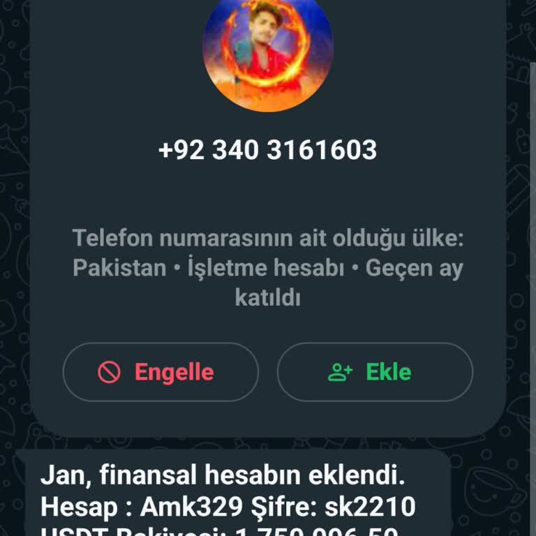 WhatsApp Üzerinden Gelen Şüpheli Bağlantı
