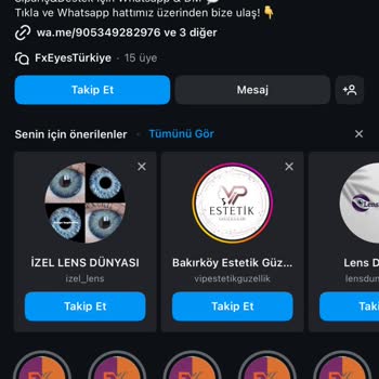 Yanıltıcı Lens Satışı ve Instagram Engeli