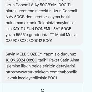Türk Telekom'un Hatalı Faturalandırma Sorunu