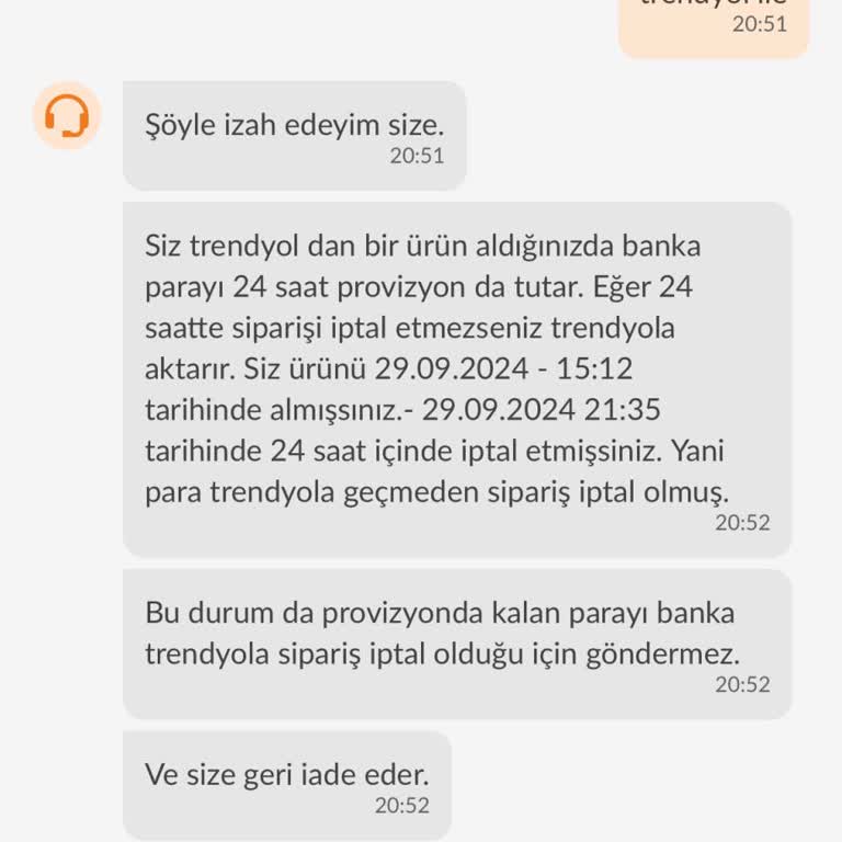 İade Edilmeyen Para ve Çözülmeyen Sorun